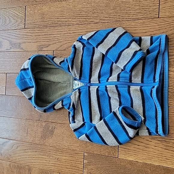 Garanimals Other - Garanimals blue and gray fleece zip hoodie size 12months